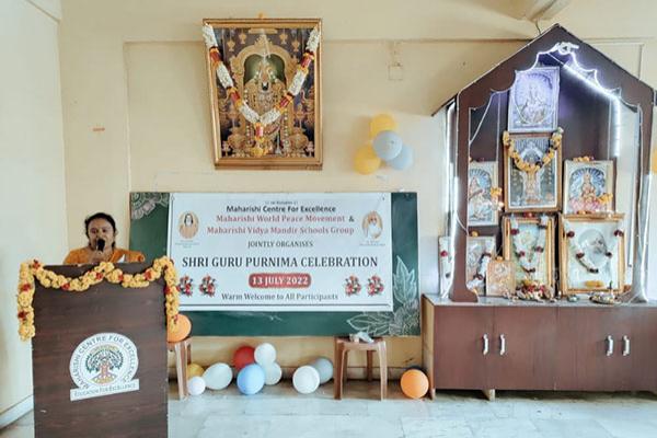 Guru Purnima celebration at MCE Bengaluru.